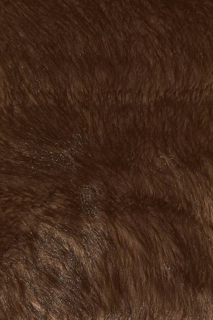 Dark Brown Fur Jacket
