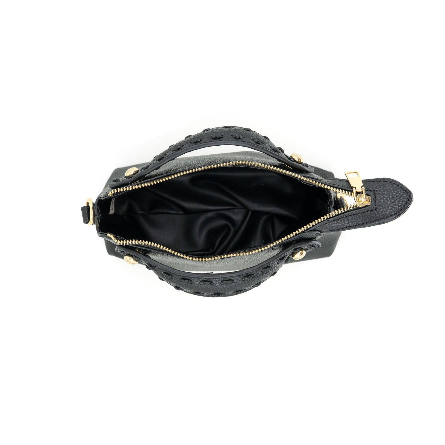 Black Top Handle Crossbody