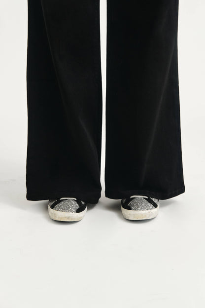 Better Butter Wide Leg Jean in Black