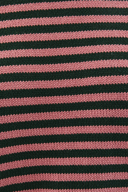 Green and Pink Knit Stripe Set