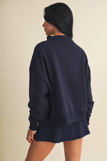 Après Oversized Mock Neck