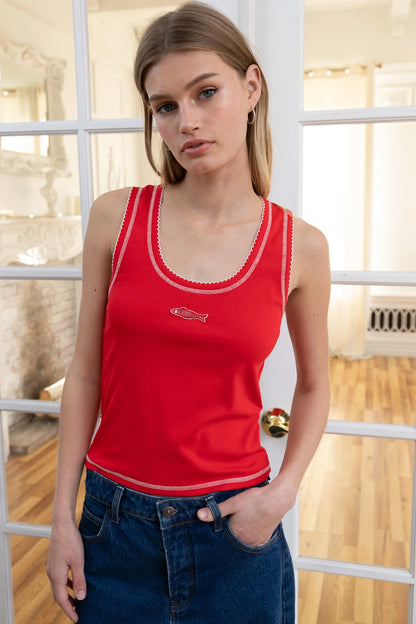 Little Fish Tank Top
