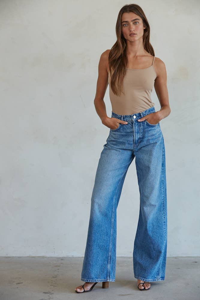 Tank Top Cami- Taupe