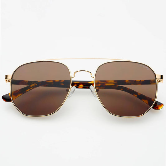 Austin Gold/ Brown Sunglasses