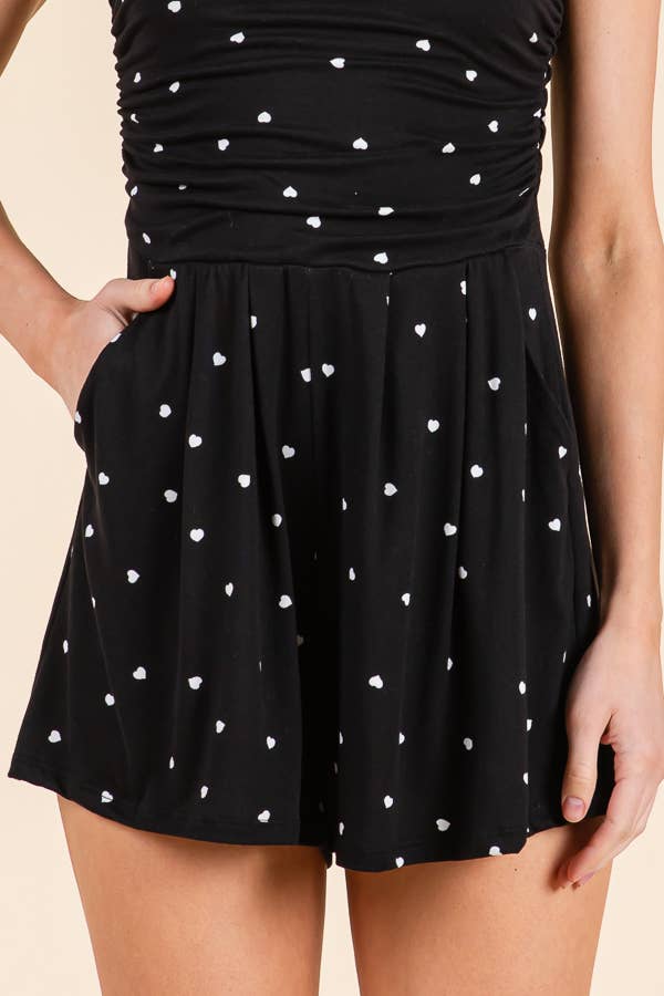Polka Dot Slip Romper