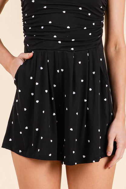 Polka Dot Slip Romper