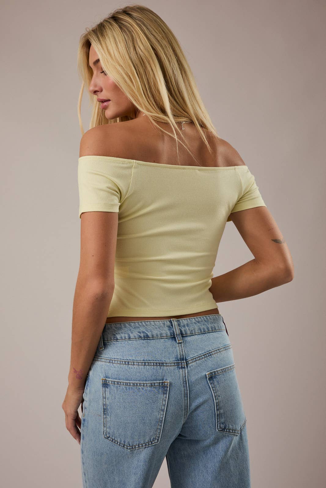Butter Button up Top