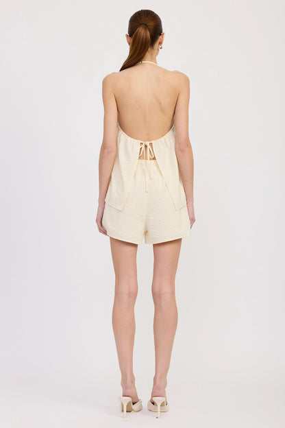 Arden Tie Front Top
