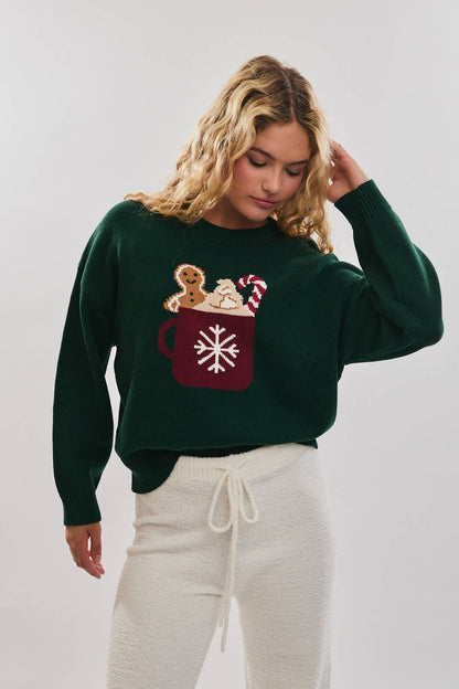Cozy Hot Cocoa Sweater