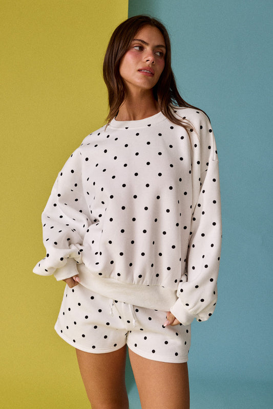 White/Black Fleece Set