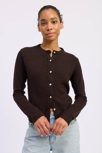 Chocolate Cardigan