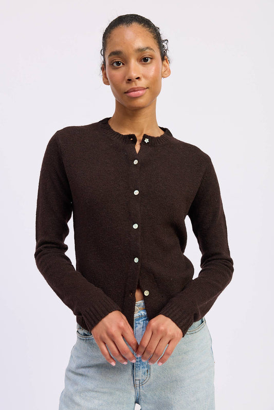 Chocolate Cardigan