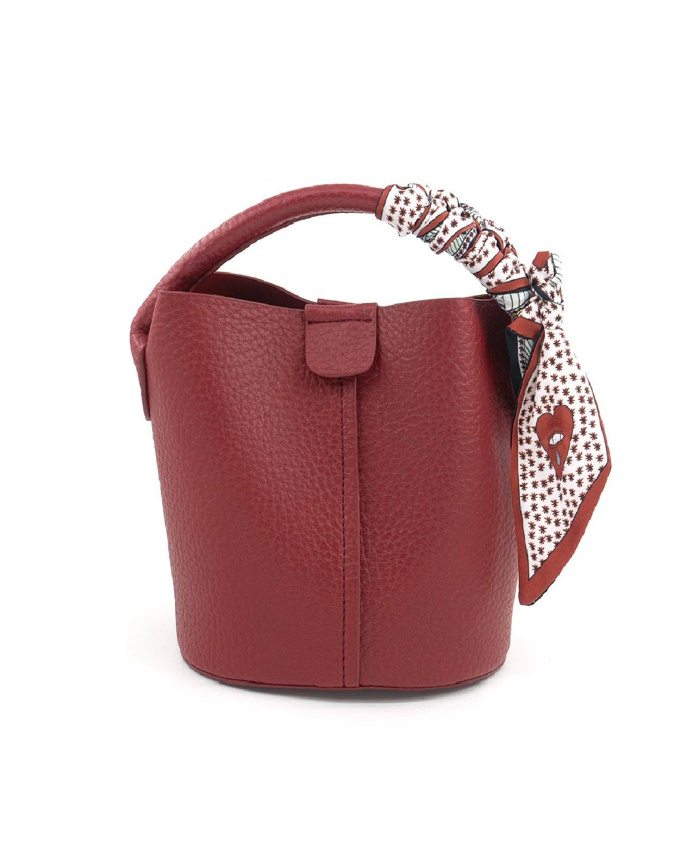 Red Daily Bucket Bag