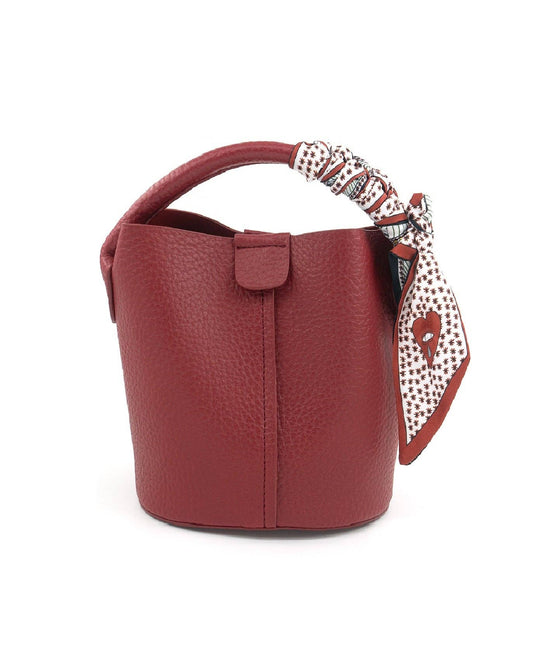 Red Daily Bucket Bag