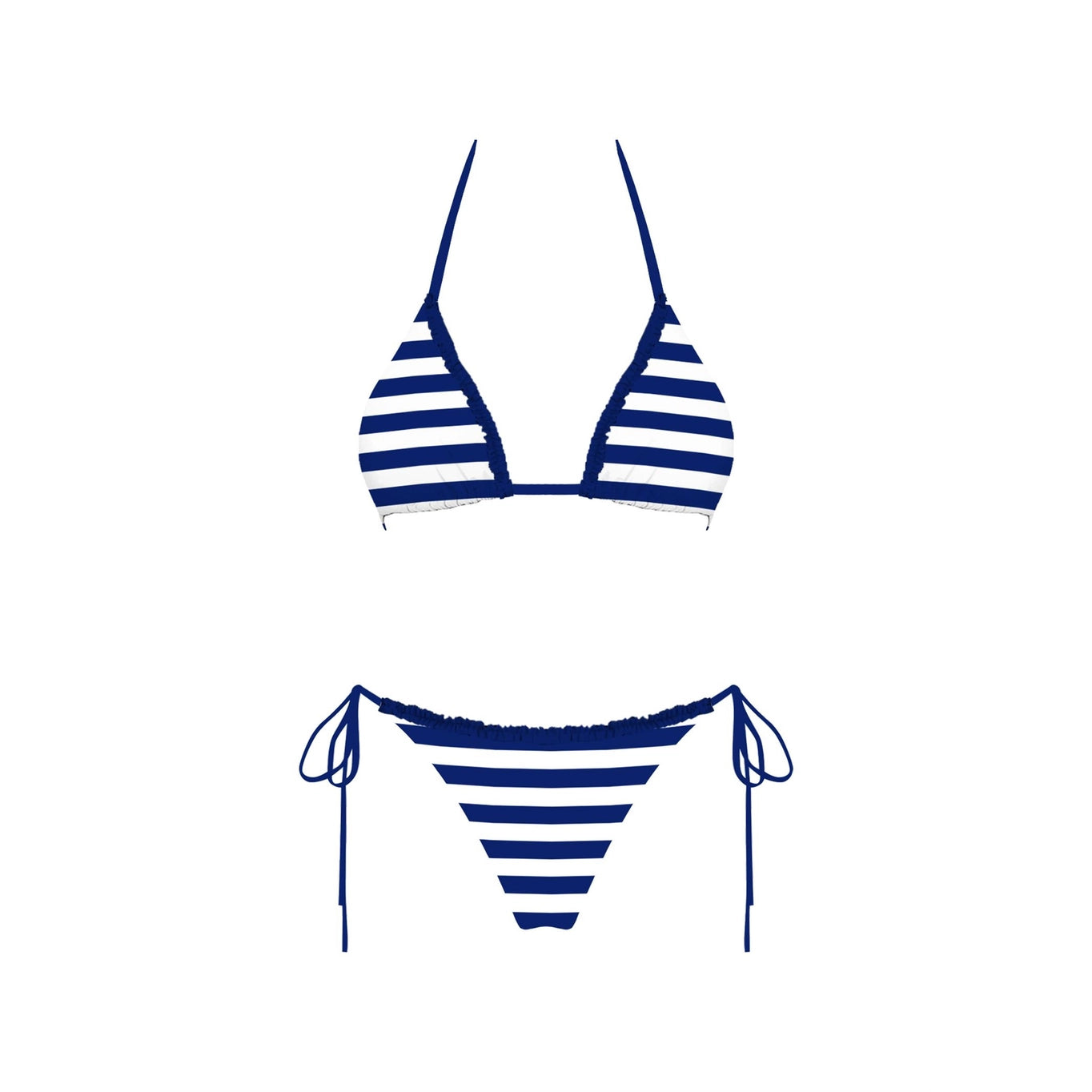 Navy Stripe Bikini