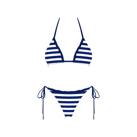 Navy Stripe Bikini