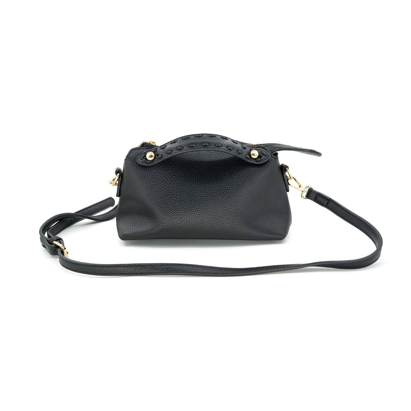 Black Top Handle Crossbody