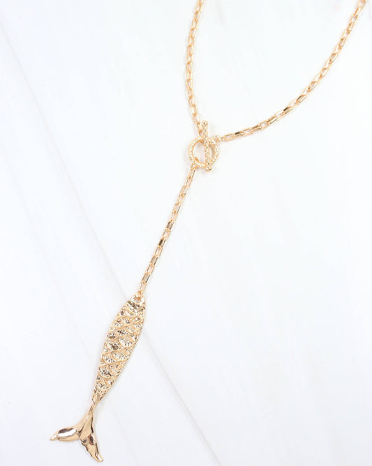 Tropical Fish Drop Necklace