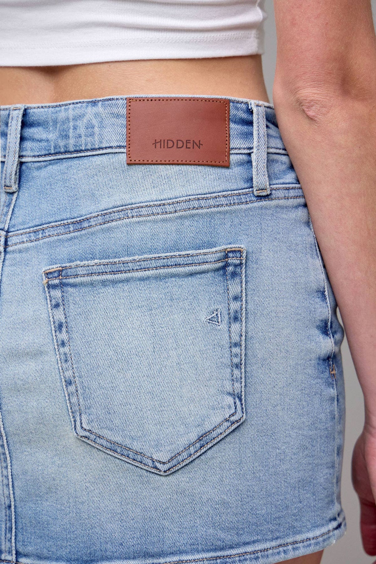 Low Rise Micro Mini Skirt