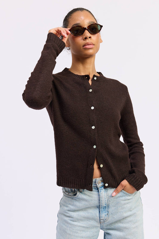 Chocolate Cardigan