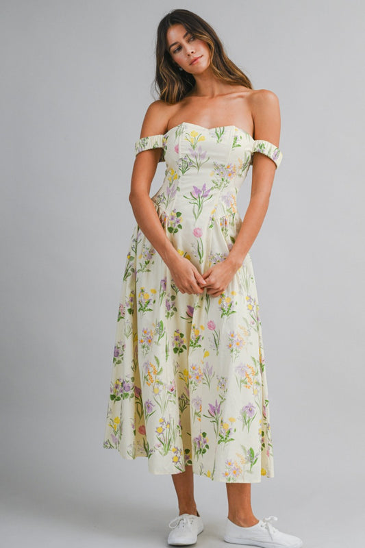 Wildflower Midi Dress