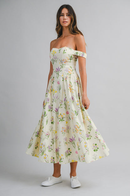 Wildflower Midi Dress