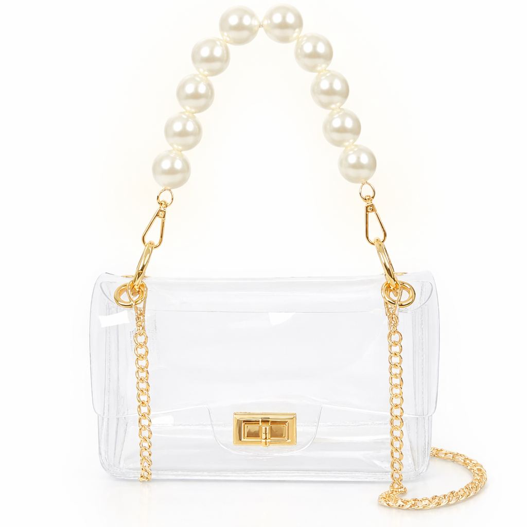 Stadium Chic Clear Purse